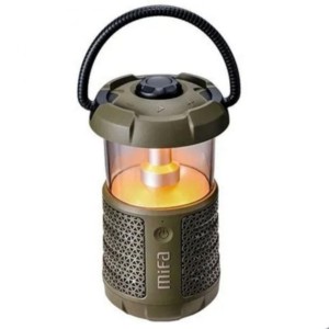 Mifa Wild Camping Bluetooth Lanterne LED Noir - Haut-parleur portable