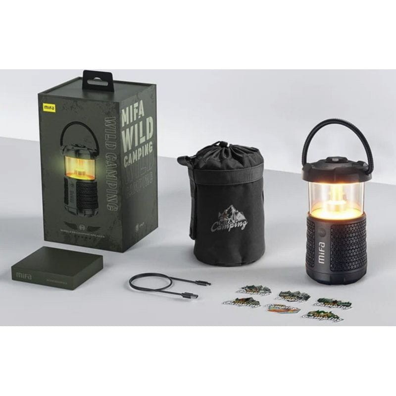Mifa Wild Camping Bluetooth Lanterna LED Preto - Alto-falante portátil - Item5