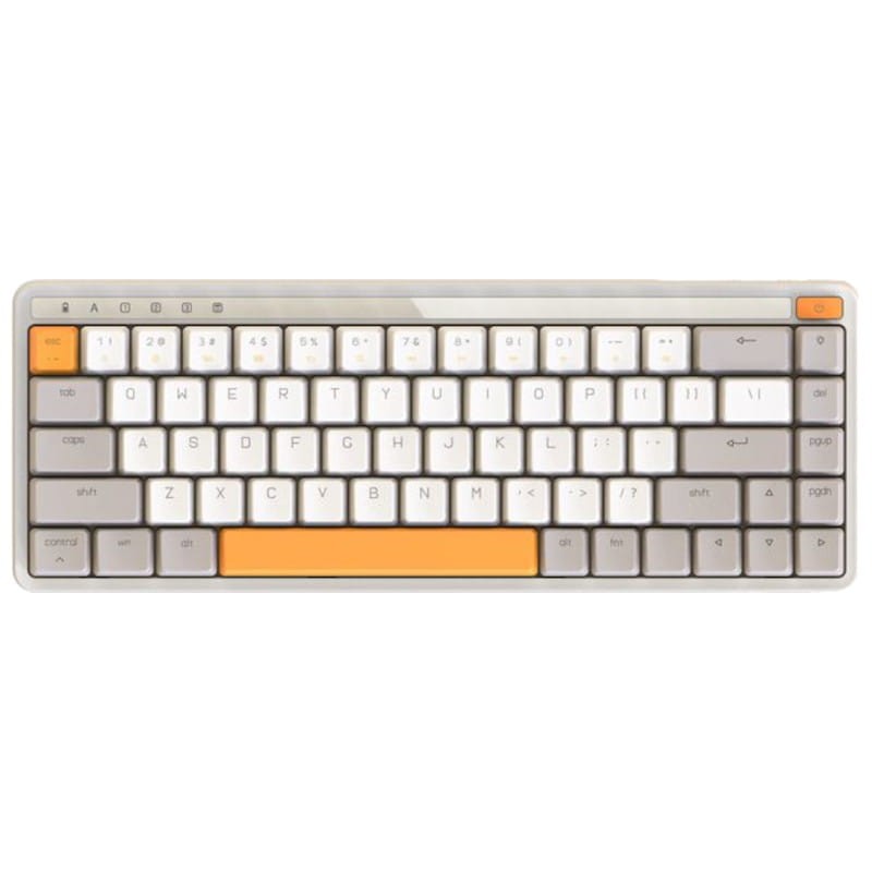Teclado Mecánico MIIIW ART Series Z680 Switches Gateron Amarillo Blanco - Ítem