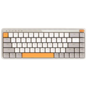 Teclado Mecânico MIIIW ART Series Z680 Switches Gateron Amarelo Branco