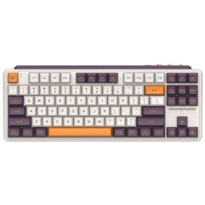 Teclado Mecânico MIIIW ART Series Z870 Switches Kailh BOX Vermelho Roxo