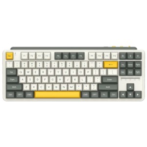 Teclado Mecánico MIIIW ART Series Z870 Switches Gateron G-Pro Amarillo Verde