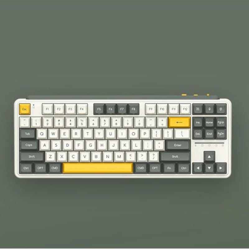 Clavier Mécanique MIIIW ART Series Z870 Switches Gateron G-Pro Jaune - Ítem7