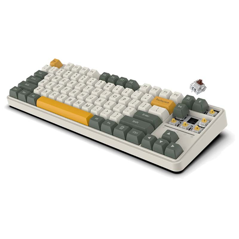 Clavier Mécanique MIIIW ART Series Z870 Switches Gateron G-Pro Jaune - Ítem1