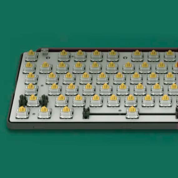 Clavier Mécanique MIIIW ART Series Z870 Switches Gateron G-Pro Jaune - Ítem2