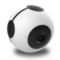 Mini Cámara C8 HD WiFi/Detección de Movimiento/Visión Nocturna - color blanco - Diseño Esférico - WiFI - Resolución 1280 x 720p - Detección de movimiento - Visión Nocturna - Grabación en Bucle - Control APP - Sensor CMOS - MP4 - H.264 - Alertas - Soporte - Ítem