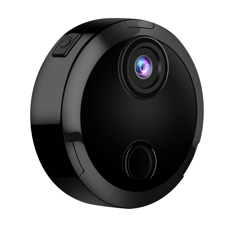 Mini Cámara HDQ15 Full HD WiFi/Detección de Movimiento/Visión Nocturna - color negro - Diseño Esférico - WiFI - Resolución 1920 x 1080 - Detección de movimiento - Visión Nocturna - Grabación en Bucle - Control APP - Sensor CMOS - AVI - H.264 - Alertas
