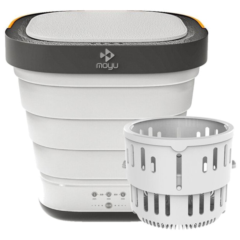 Moyu XPB08-F2 Blanco - Mini Lavadora portátil con cesta - Ítem
