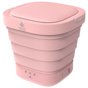 Moyu XPB08-F1 Mini Portable Washing Machine Pink