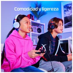 Auscultadores HyperX Cloud Mini: Drivers de 30 mm - Multiplataforma - Microfone retrátil de conforto