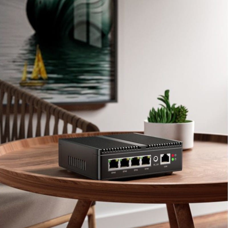 Mini PC G30B Intel N5105 i225 V3 Firewall Router Fanless 2.5GbE - Mini PC - Ítem5