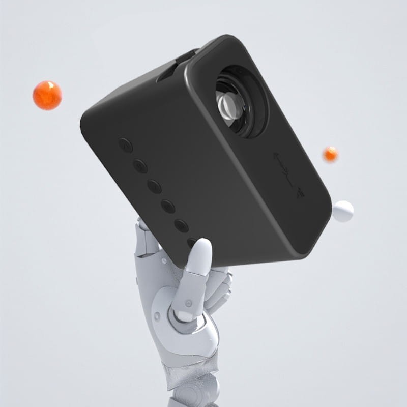 Mini Proyector T500 Negro - Ítem1