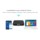 Mini Teclado Bluetooth HT18 - Zona frontal (panel de teclas táctiles) - Ítem5