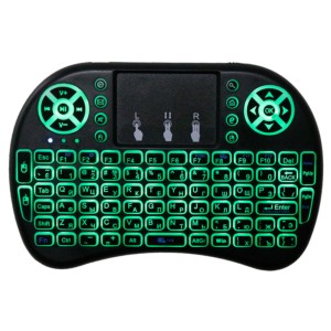 Mini Clavier Sans Fil i8 RGB LED