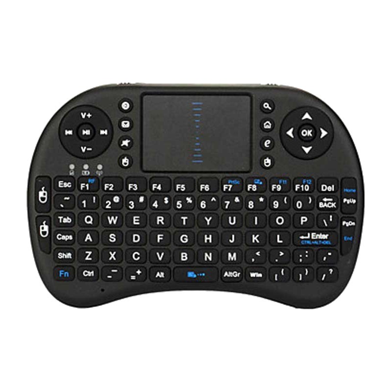 Mini teclado RT-MWK08 wireless com rato integrado - Item