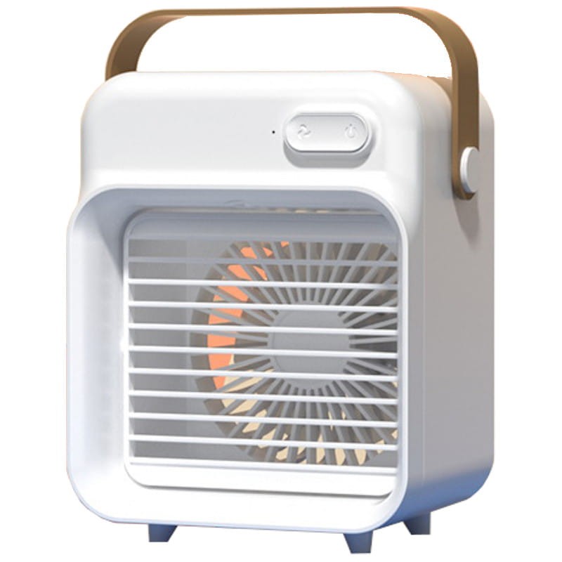 Mini Ventilador Aire Acondicionado Portátil F05 Blanco