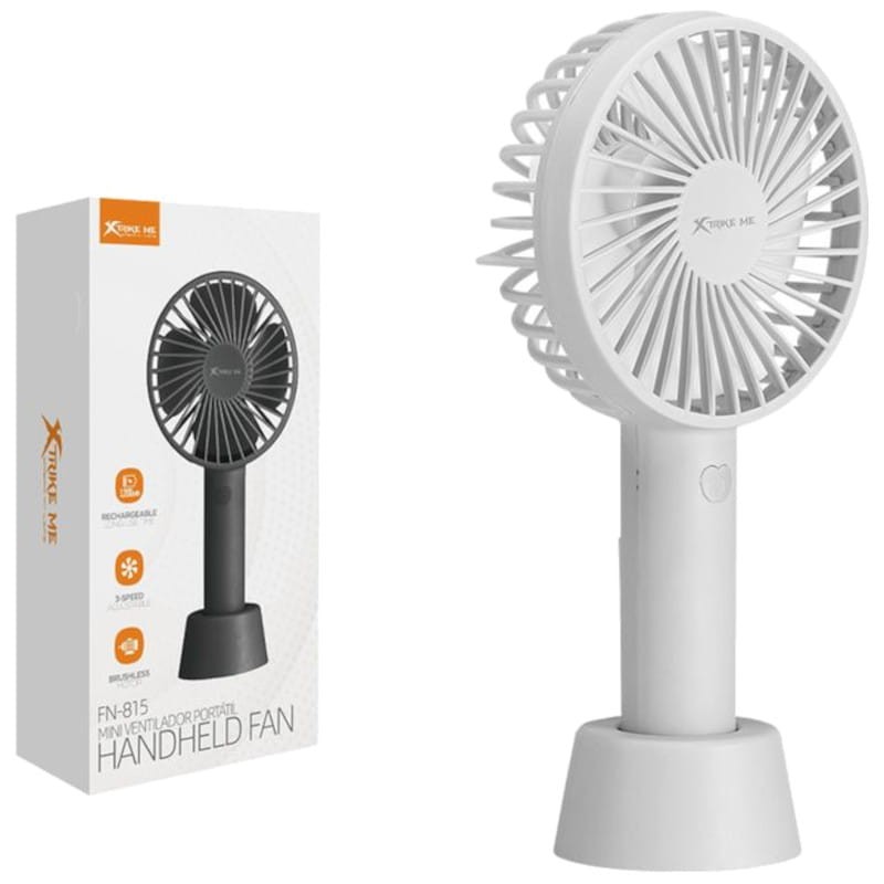 Mini Ventilador 2 en 1 FN-815 Blanco - Ítem