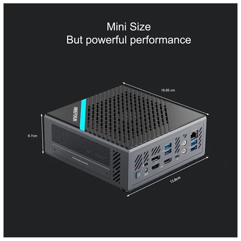 Miniforum Elitemini B550 Ryzen 7 5700G/16GB/512GB - Mini PC - Ítem3