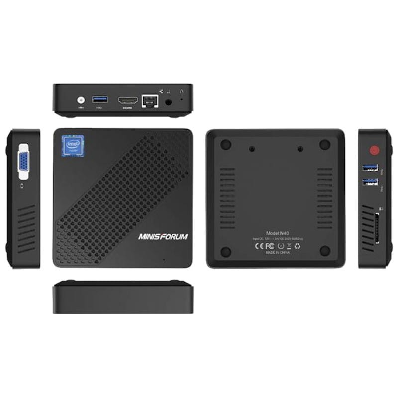 Minisforum N40 Intel N4020/4GB/64GB - Mini PC - Ítem2
