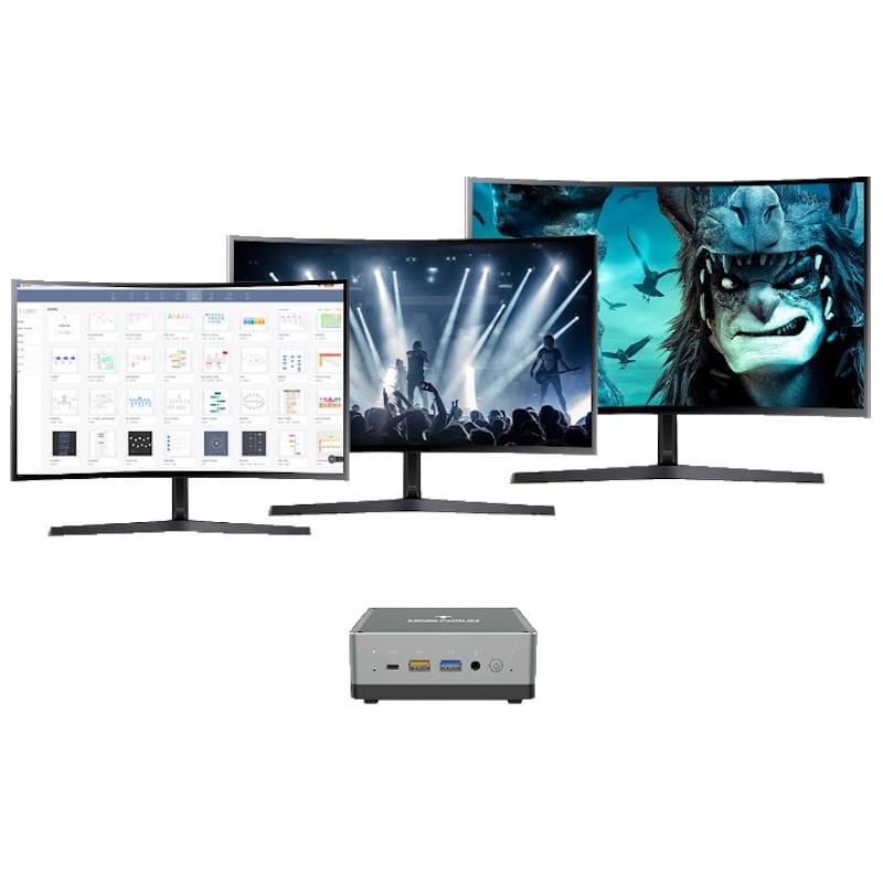 Minisforum UM250 Ryzen 5 PRO 2500U/8GB/256GB - Mini PC - Ítem5
