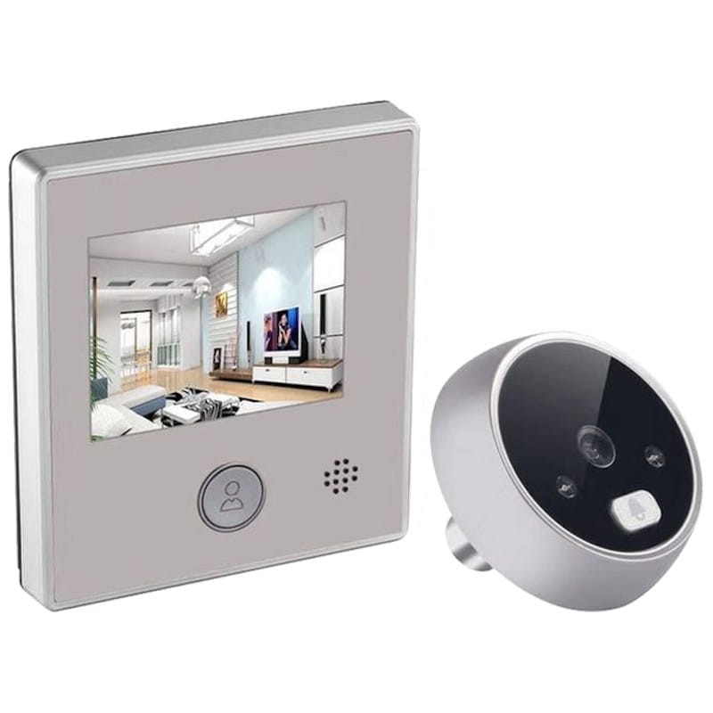 Digital Peephole Escam C17 Silver