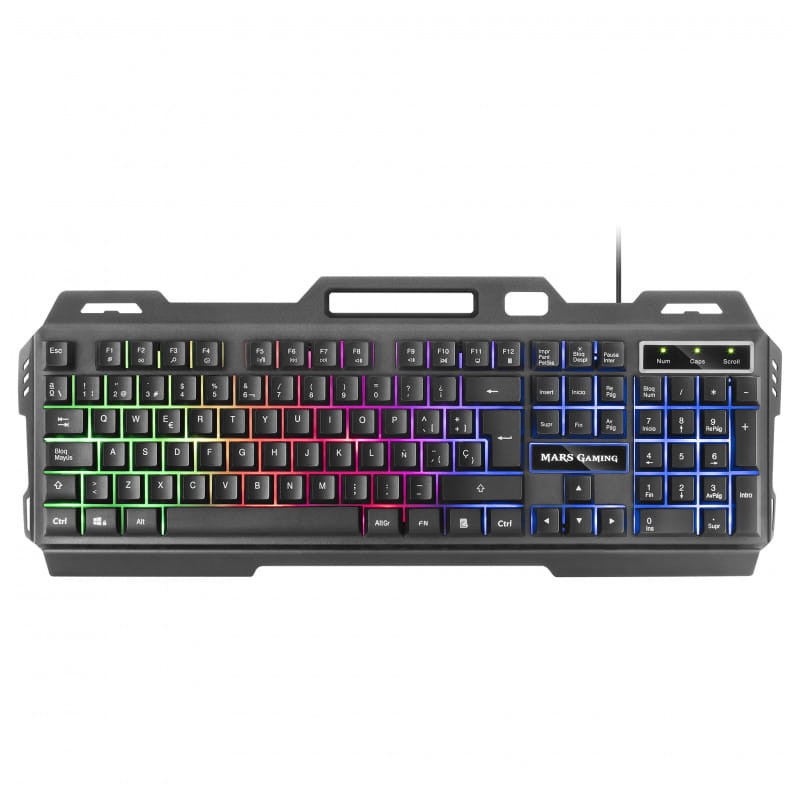 Teclado para jogos Mars Gaming MK120 Preto RGB - Item