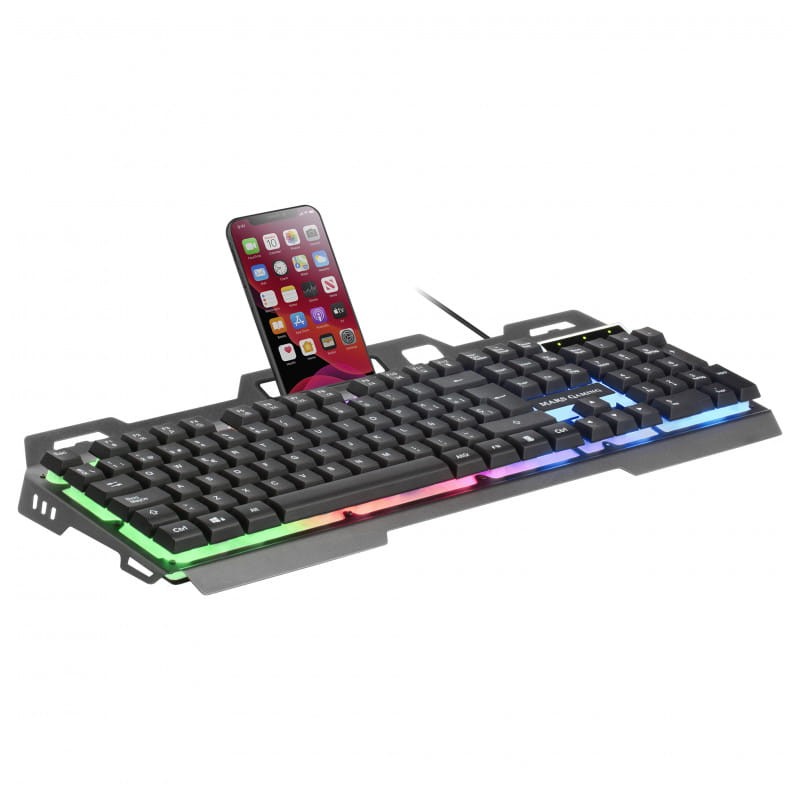 Teclado Gaming Mars Gaming MK120 RGB Negro - Teclado de membrana - Ítem4