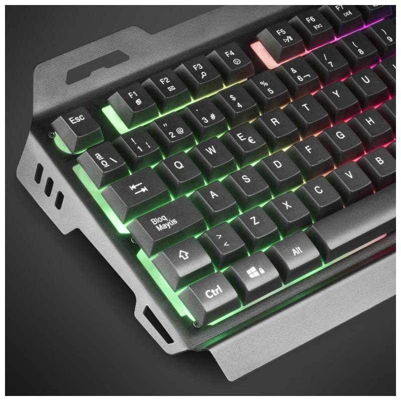 Teclado para jogos Mars Gaming MK120 Preto RGB - Item5