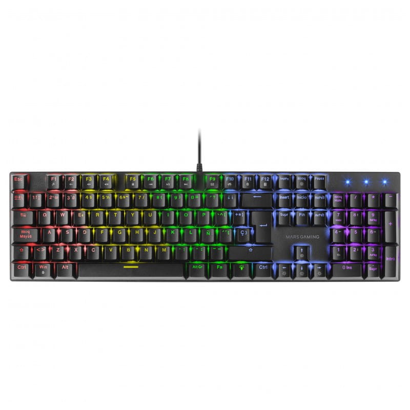 Teclado Gaming Mars Gaming MK422 RGB Negro - Teclado mecánico - Ítem