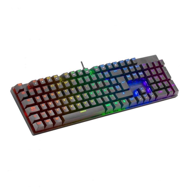 Teclado para jogos Mars Gaming MK422 RGB Preto - Item1