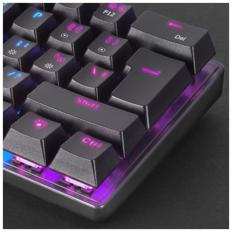 Teclado para jogos Mars Gaming MK60 RGB Preto - Item3