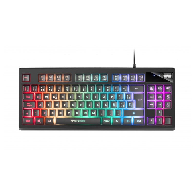 Clavier de jeu Mars Gaming MKAX Noir RGB - Ítem1