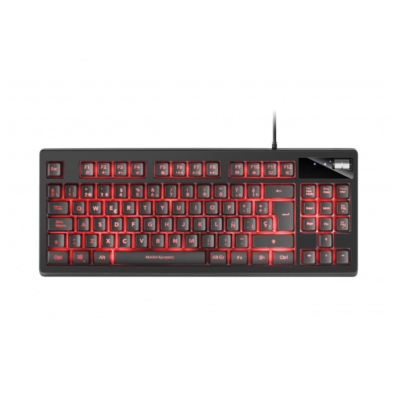 Clavier de jeu Mars Gaming MKAX Noir RGB - Ítem8