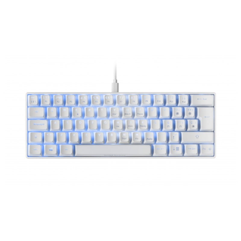 Mars Gaming MKMINIWBES Mécanique Otemu PRO Bleu RGB Blanc - Clavier Gaming - Ítem4