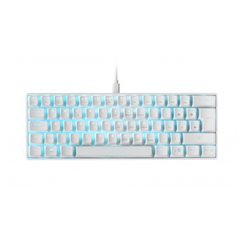 Clavier Gamer mécanique (Outemu Pro Blue) Mars Gaming MK Mini RGB (Noir) à  prix bas