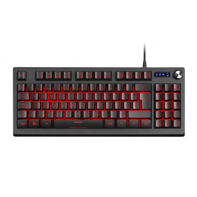 Teclado para jogos Mars Gaming MKREVO Preto RGB - Item5