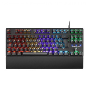 Teclado Gaming Mars Gaming MKXTKL Otemu SQ RGB Negro - Teclado Mecánico