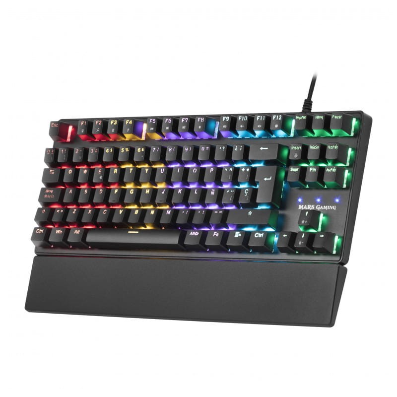 Teclado Gaming Mars Gaming MKXTKL Otemu SQ RGB Negro - Teclado Mecánico - Ítem2