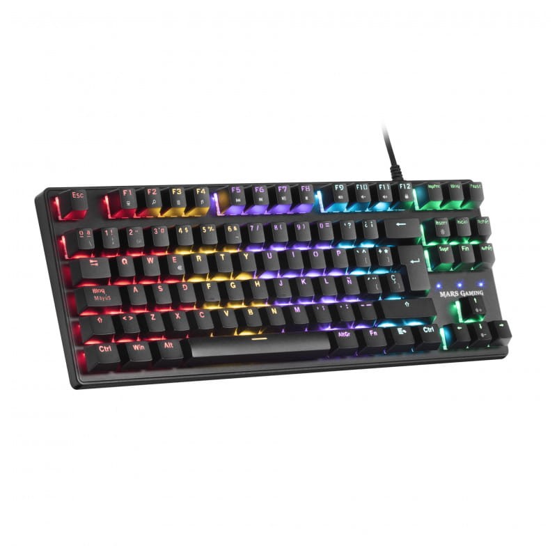 Teclado Gaming Mars Gaming MKXTKL Otemu SQ RGB Negro - Teclado Mecánico - Ítem3