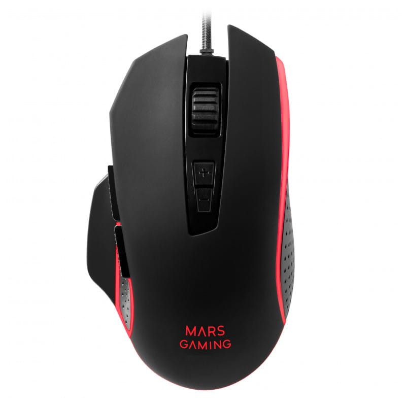 Mars Gaming MM018 Cable USB tipo A RGB Breathing Negro - Ratón Gaming - 4800 DPI - Ítem
