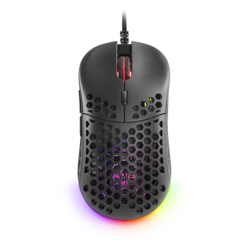 Mars Gaming MM55 - Câble Paracord RGB - Noir - 12800 DPI - Ítem