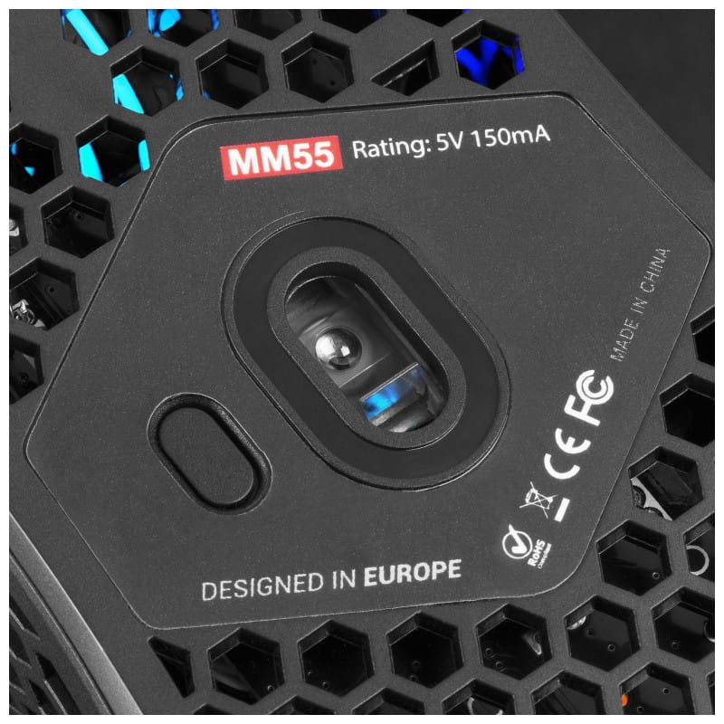 Mars Gaming MM55 - Câble Paracord RGB - Noir - 12800 DPI - Ítem4