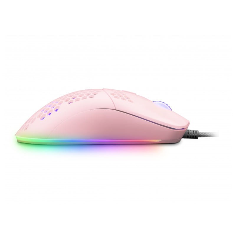 Mars Gaming MMAX RGB 12400 DPI Rosa - Rato para jogos - Item4