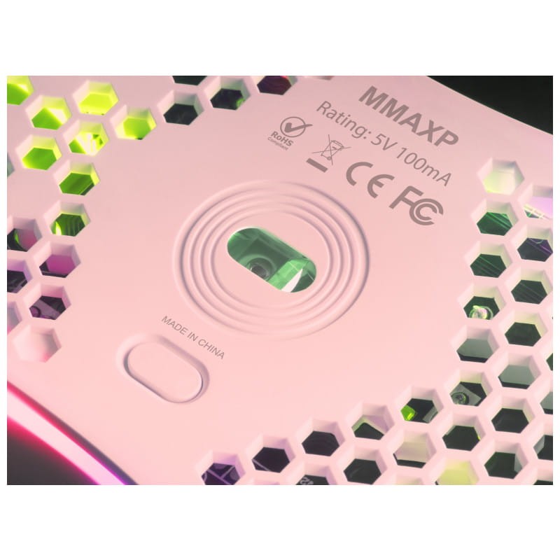 Mars Gaming MMAX RGB 12400 DPI Rosa - Rato para jogos - Item5