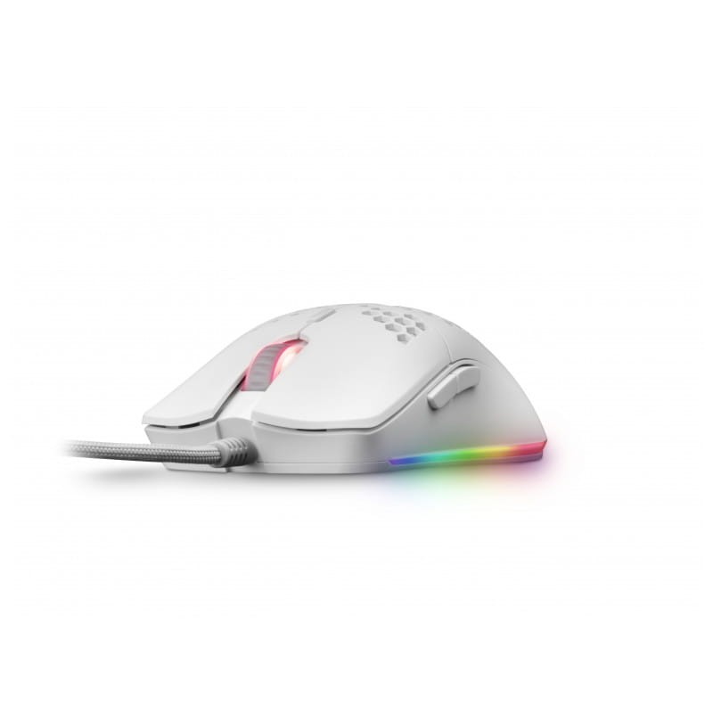 Mars Gaming MMAX Câble Paracorde Plume RGBW Blanc - Souris de jeu -12400 DPI - Ítem2