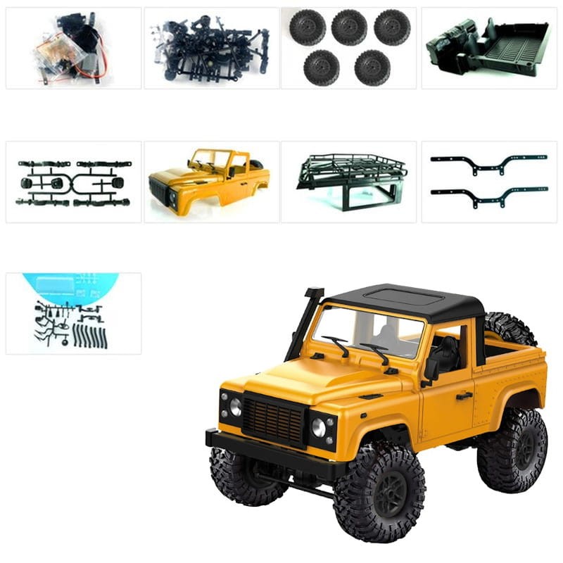 MN90K 1/12 Monster Truck - Kit de bricolage pour voiture RC