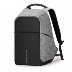 Mochila USB Mark Ryden Laptop Style Negro/Gris MR5815ZS - Ítem1