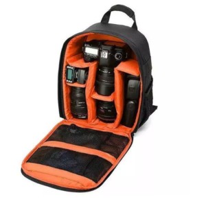 Sac à dos pour appareil photo Reflex Orange