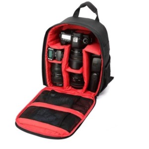 Backpack for SLR Camera Red
