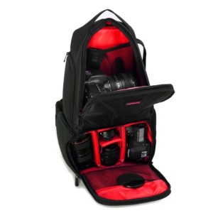 Sac à dos pour appareil photo SLR Pro Edition Rouge
